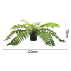 High Uv Proof Outdoor Artificial Potted Floor Plants Fern Tree For Garden Decoration