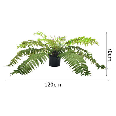 70cm Artificial Fern Tree Indoor Decor Living Room Evergreen Tropical Plant Custom Height