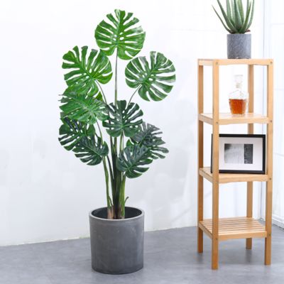 4ft 5.3ft 6ft Realistic Artificial Monstera Plant​ For Home And Office Decoration Custom Sizes Available