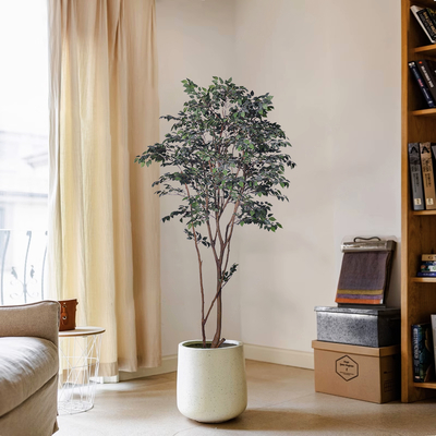 Wholesale Bonsai Fake Indoor Banyan Tree Silk Leaf 5 FT artificial ficus tree indoor for Decoration