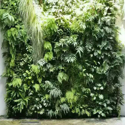 No Nursing Artificial Vertical Greening Easy To Care