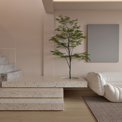 Custom Corner Artificial Ficus Tree Space Decoration Minimalist Style