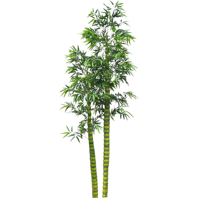 Buddha Bamboo Artificial Potted Floor Plants Indoor Landing Decorative