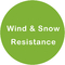 شهادة مقاومة الرياح والثلوج شجرة اللبخ الاصطناعي