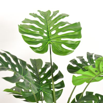 4ft 5.3ft 6ft Realistic Artificial Monstera Plant​ For Home And Office Decoration Custom Sizes Available