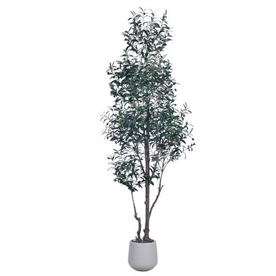 HAIHONG Artificial Olive Tree in Pot Fire Retardant Plastic Durable Natural Touch Indoor Plants for Home Decor Indoor