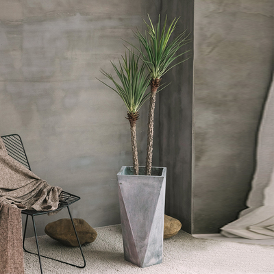 120cm Artificial Plant Faux Bonsai Dracaena Anti UV Plastic Leaves
